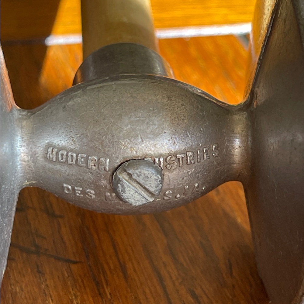 Vintage Modern Industries Meat Tenderizer Cubing Hammer Des Moines IA - Picture 4 of 7